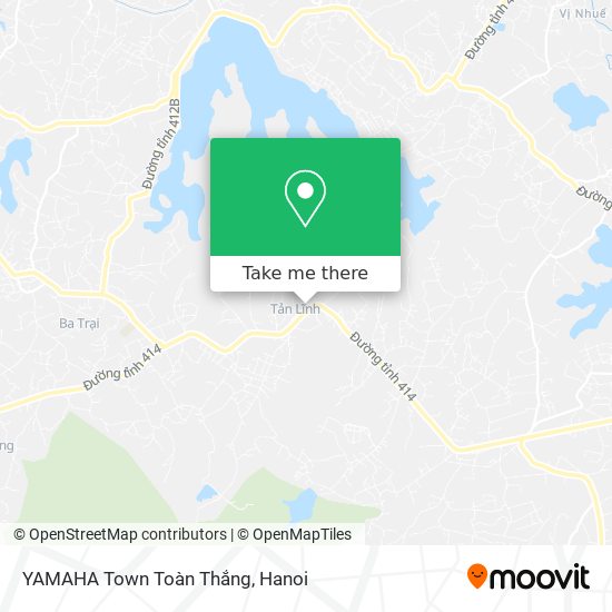 YAMAHA Town Toàn Thắng map