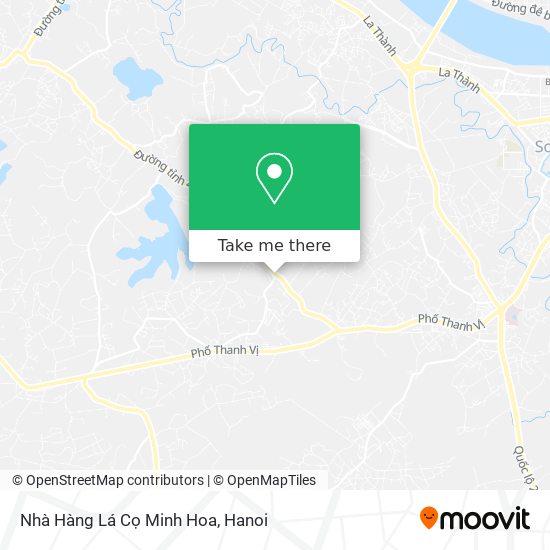 Nhà Hàng Lá Cọ Minh Hoa map