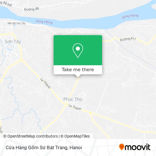 Cửa Hàng Gốm Sứ Bát Tràng map