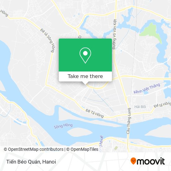 Tiến Béo Quán map