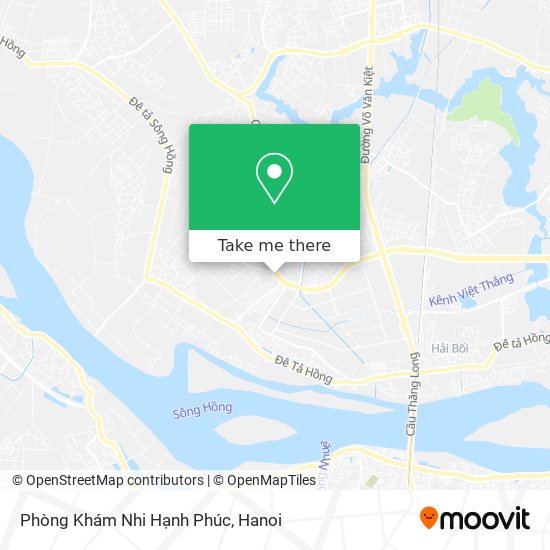 Phòng Khám Nhi Hạnh Phúc map