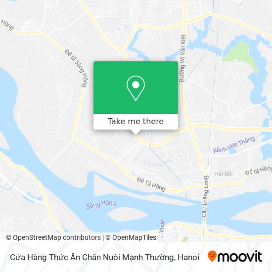 Cửa Hàng Thức Ăn Chăn Nuôi Mạnh Thường map