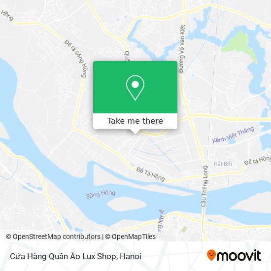 Cửa Hàng Quần Áo Lux Shop map