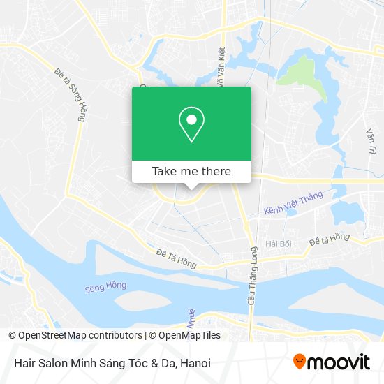 Hair Salon Minh Sáng Tóc & Da map