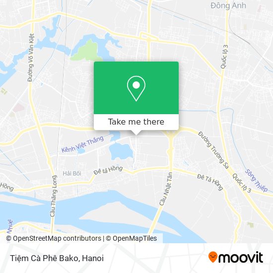 Tiệm Cà Phê Bako map