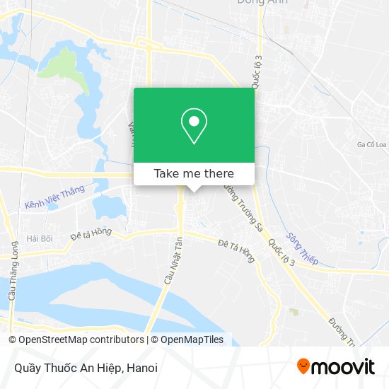 Quầy Thuốc An Hiệp map