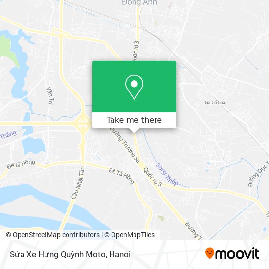 Sửa Xe Hưng Quỳnh Moto map