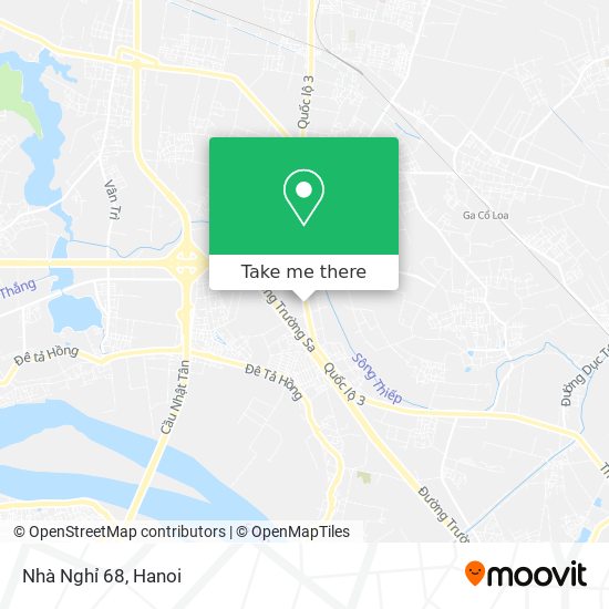 Nhà Nghỉ 68 map