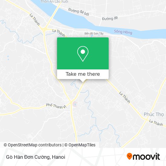 Gò Hàn Đơn Cường map