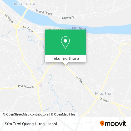 Sữa Tươi Quang Hưng map
