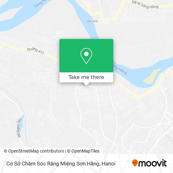 Cơ Sở Chăm Sóc Răng Miệng Sơn Hằng map