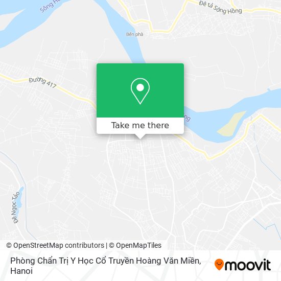 Phòng Chẩn Trị Y Học Cổ Truyền Hoàng Văn Miền map