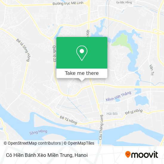 Cô Hiền Bánh Xèo Miền Trung map