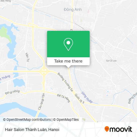 Hair Salon Thành Luân map
