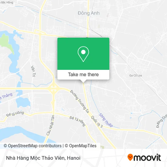 Nhà Hàng Mộc Thảo Viên map