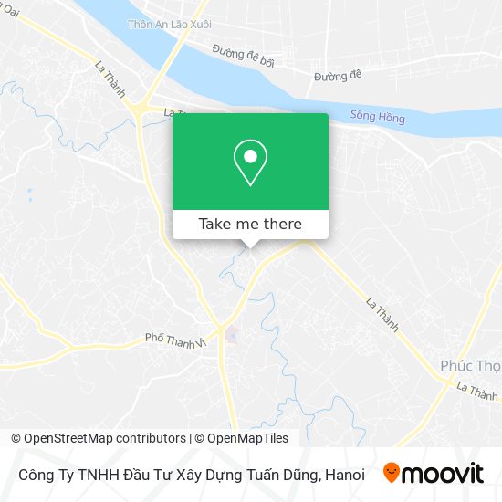 Công Ty TNHH Đầu Tư Xây Dựng Tuấn Dũng map