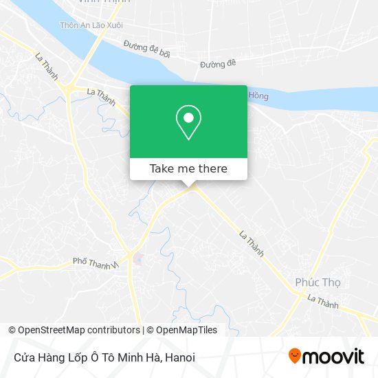 Cửa Hàng Lốp Ô Tô Minh Hà map