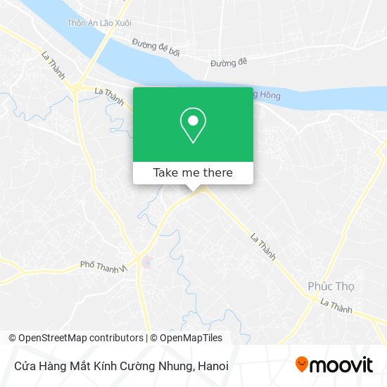 Cửa Hàng Mắt Kính Cường Nhung map
