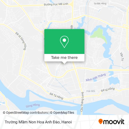 Trường Mầm Non Hoa Anh Đào map