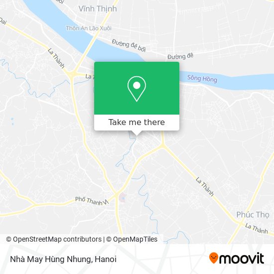 Nhà May Hùng Nhung map