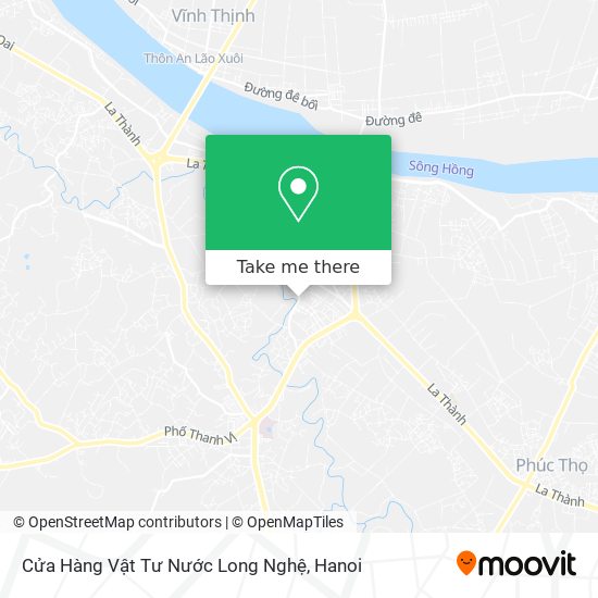 Cửa Hàng Vật Tư Nước Long Nghệ map