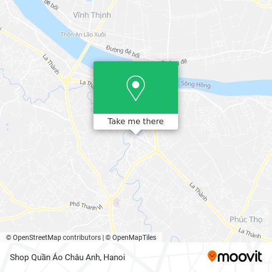 Shop Quần Áo Châu Anh map