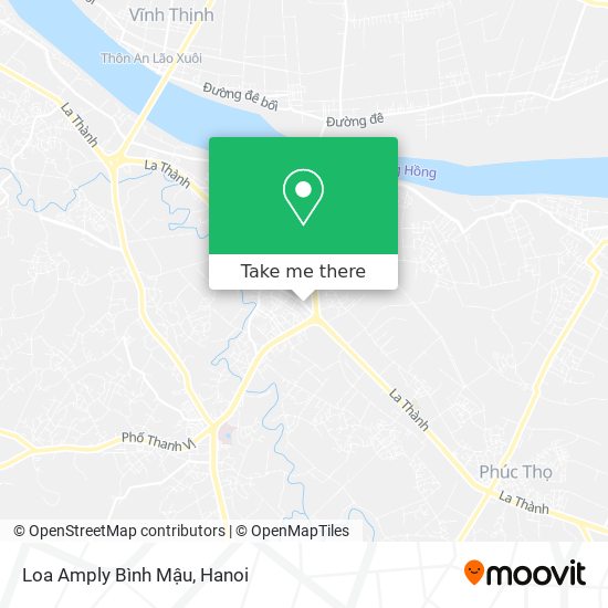 Loa Amply Bình Mậu map