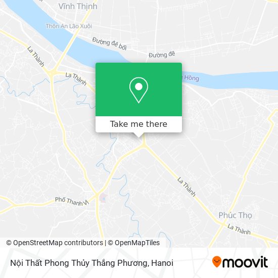 Nội Thất Phong Thủy Thắng Phương map