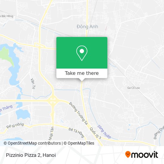 Pizzinio Pizza 2 map