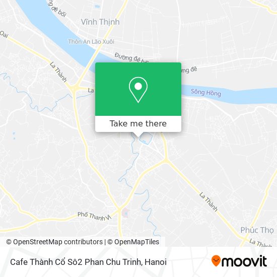 Cafe Thành Cổ Sô2 Phan Chu Trinh map