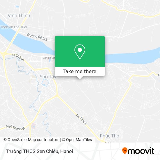 Trường THCS Sen Chiểu map