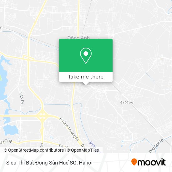 Siêu Thị Bất Động Sản Huế SG map