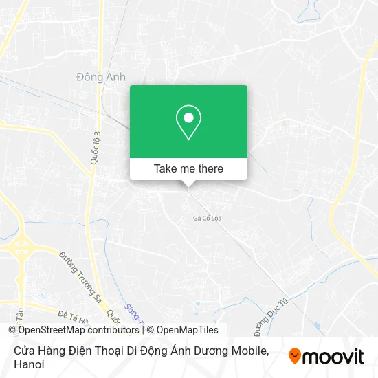 Cửa Hàng Điện Thoại Di Động Ánh Dương Mobile map