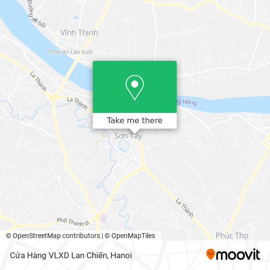 Cửa Hàng VLXD Lan Chiến map