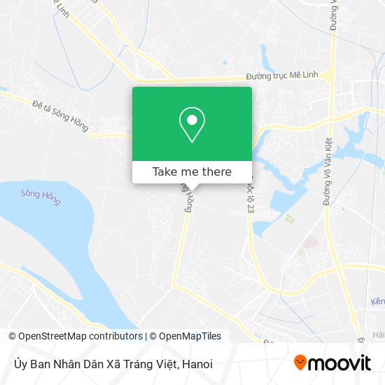 Ủy Ban Nhân Dân Xã Tráng Việt map