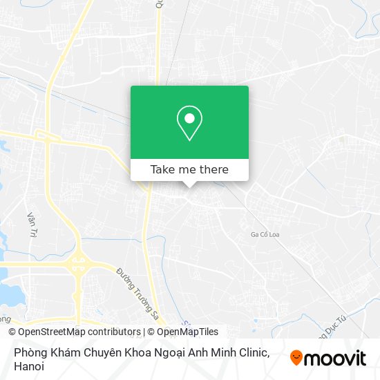 Phòng Khám Chuyên Khoa Ngoại Anh Minh Clinic map