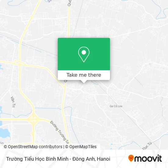Trường Tiểu Học Bình Minh - Đông Anh map