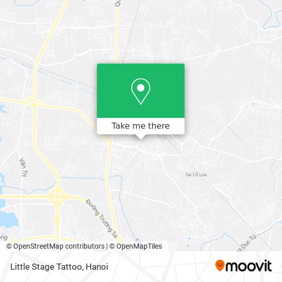 Little Stage Tattoo map
