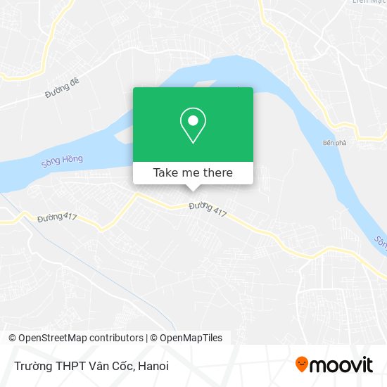 Trường THPT Vân Cốc map