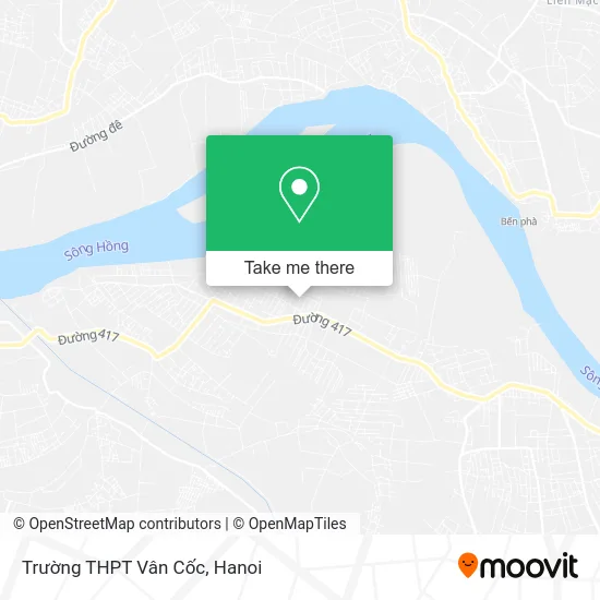 Trường THPT Vân Cốc map
