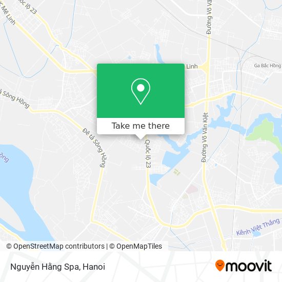 Nguyễn Hằng Spa map