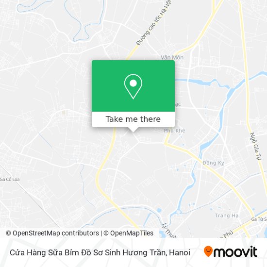 Cửa Hàng Sữa Bỉm Đồ Sơ Sinh Hương Trần map