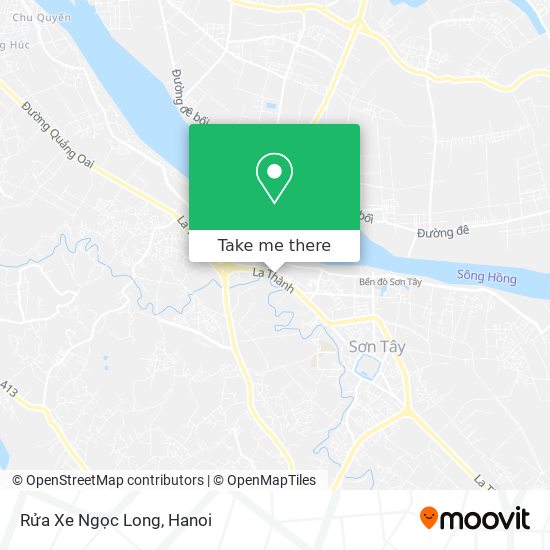 Rửa Xe Ngọc Long map