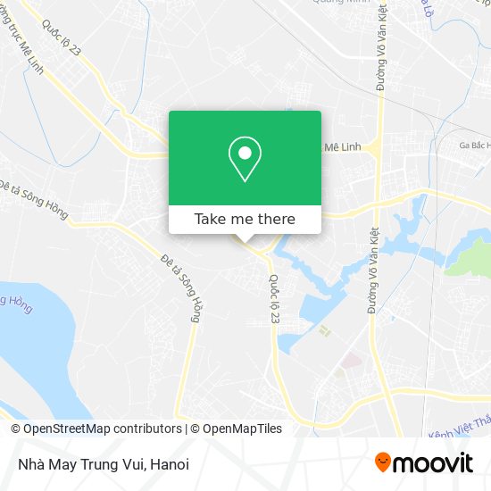 Nhà May Trung Vui map