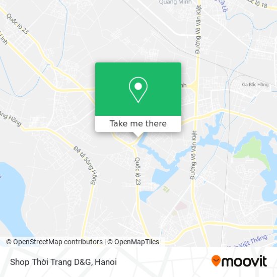 Shop Thời Trang D&G map