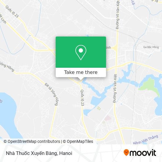Nhà Thuốc Xuyến Bàng map