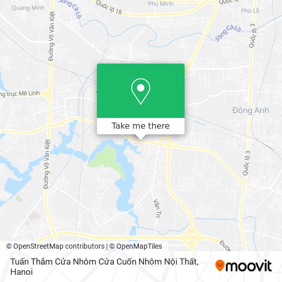 Tuấn Thắm Cửa Nhôm Cửa Cuốn Nhôm Nội Thất map