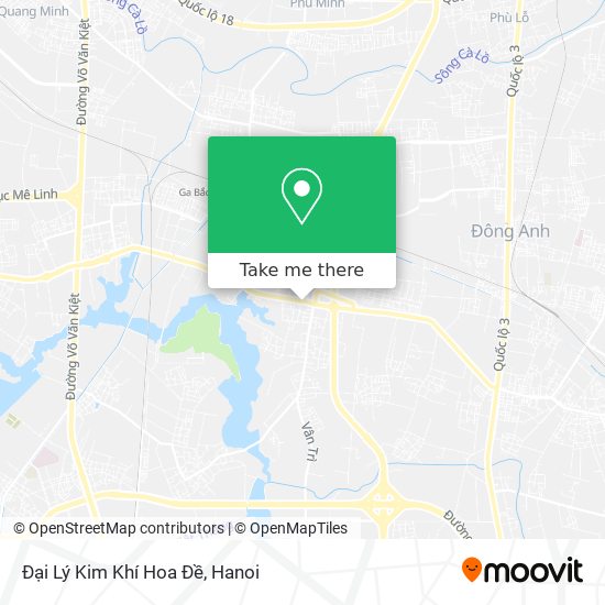 Đại Lý Kim Khí Hoa Đề map