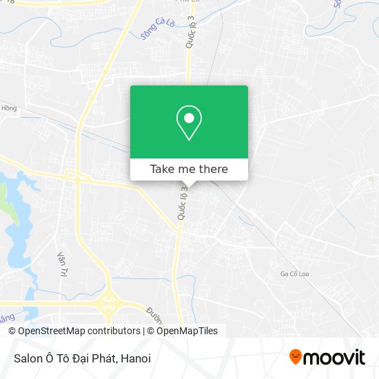 Salon Ô Tô Đại Phát map