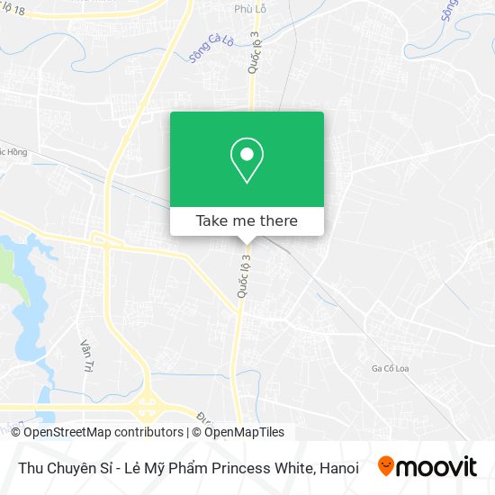 Thu Chuyên Sỉ - Lẻ Mỹ Phẩm Princess White map